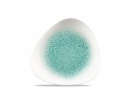 Raku Jade Green Triangle Plate